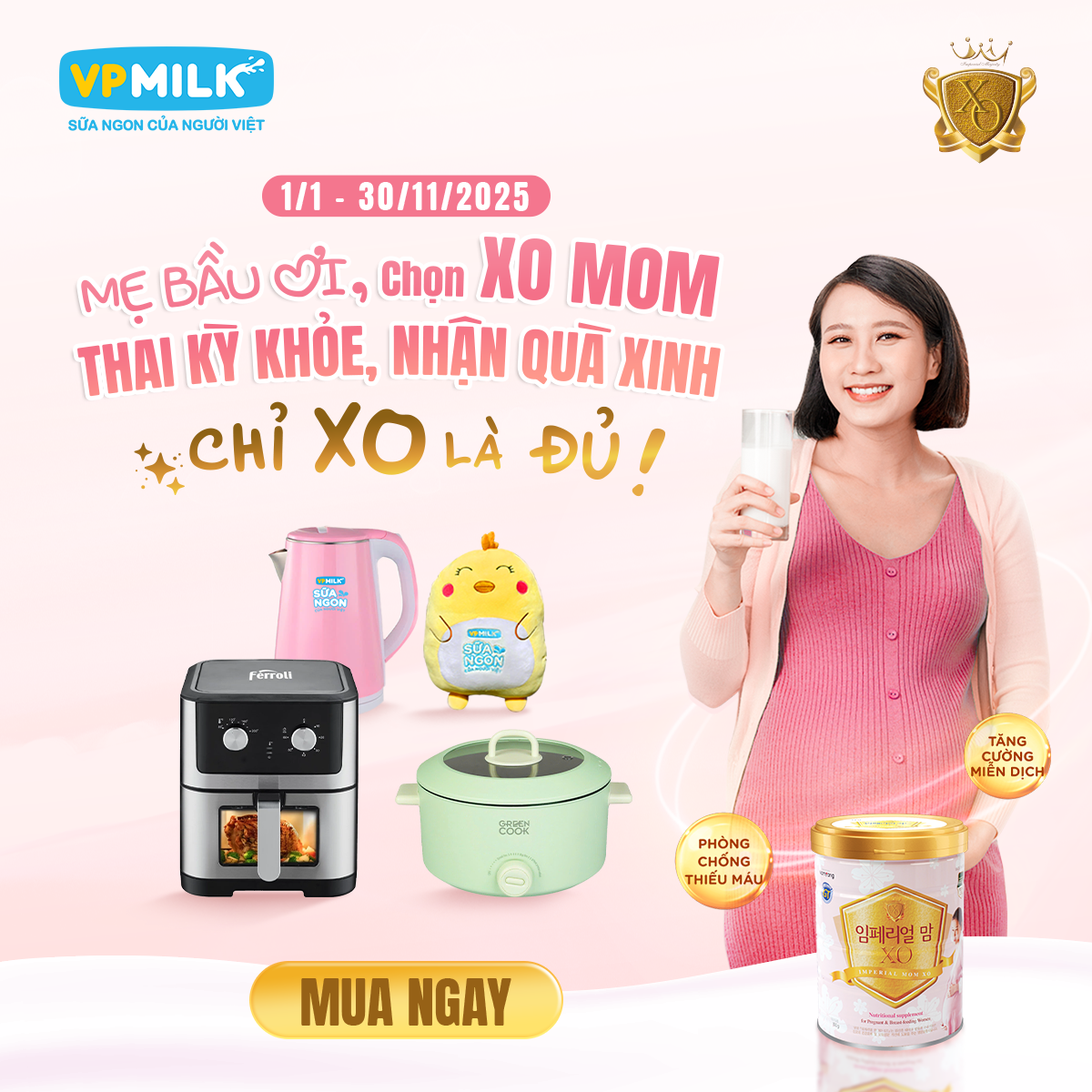 MẸ CHỌN XO MOM - THAI KỲ KHỎE, NHẬN QUÀ XINH image