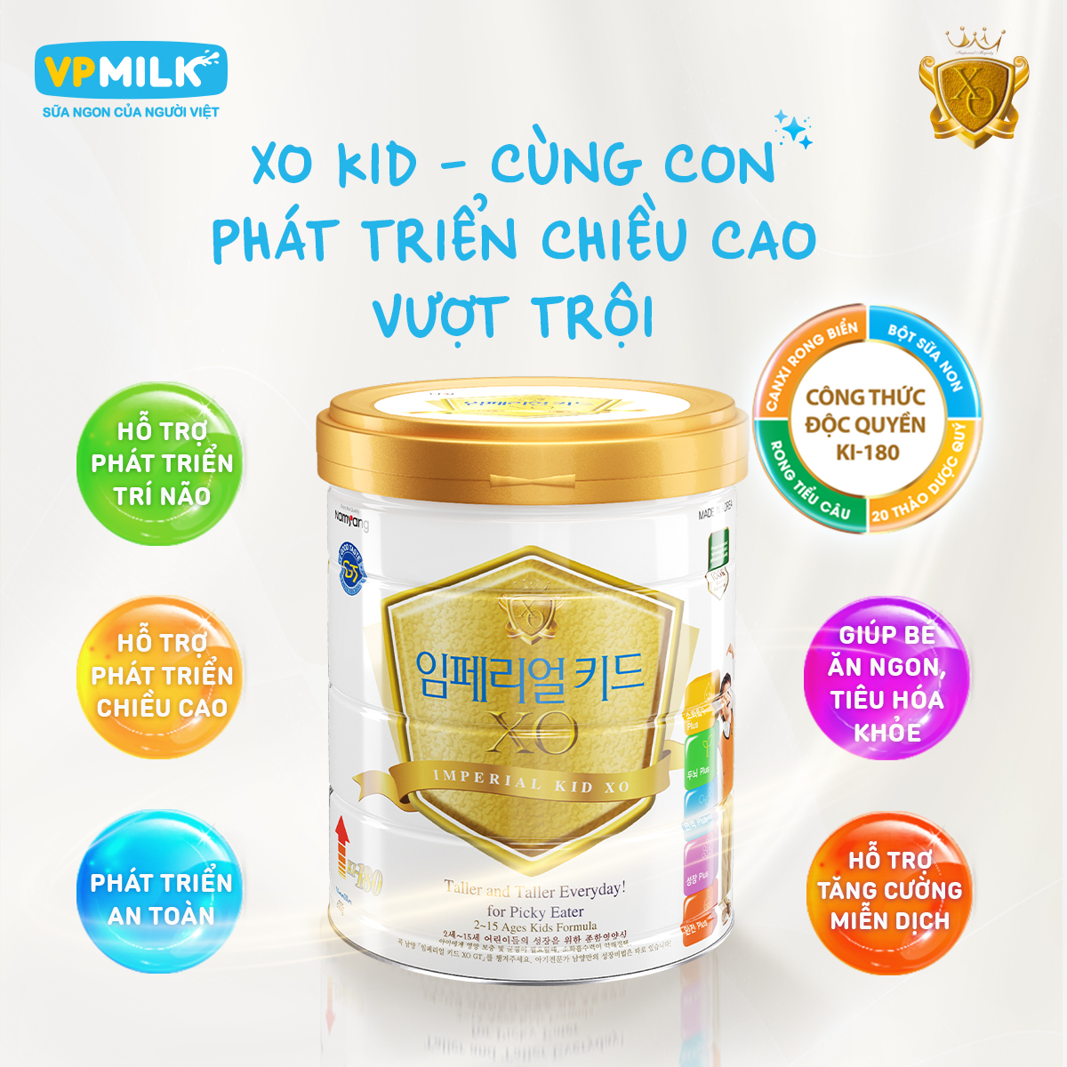 Sữa Bột XO Kid GT 800g image