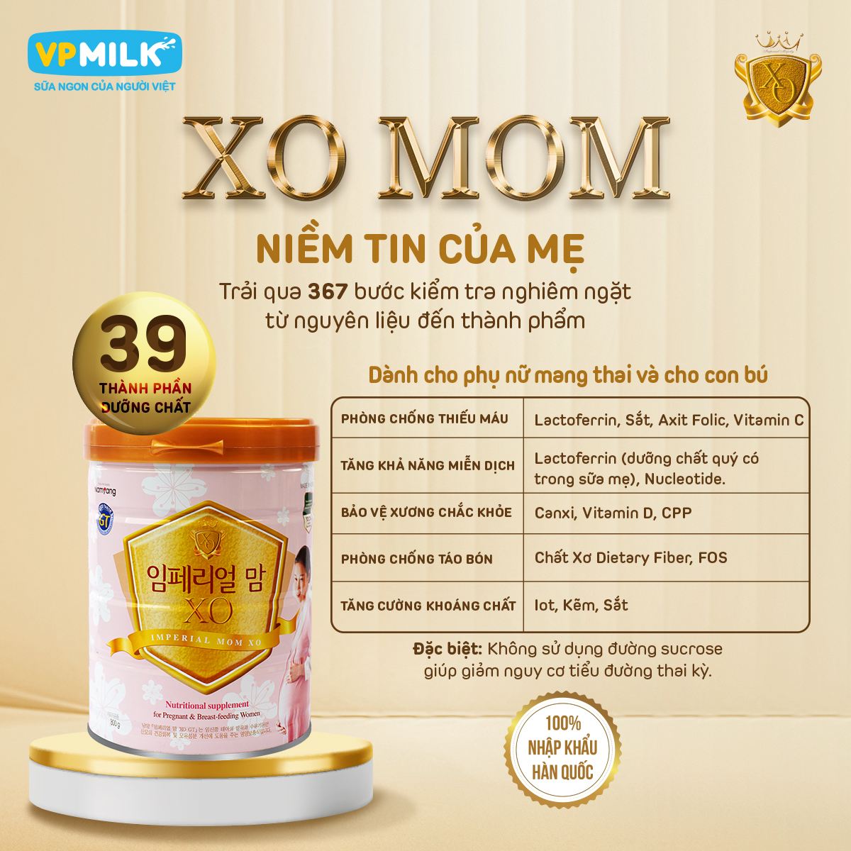 Sữa Bột XO MOM image